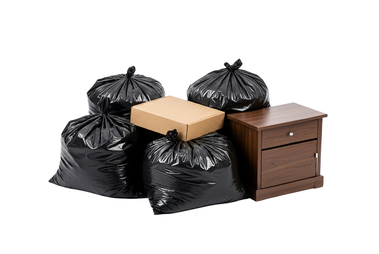 Mini Load household waste example